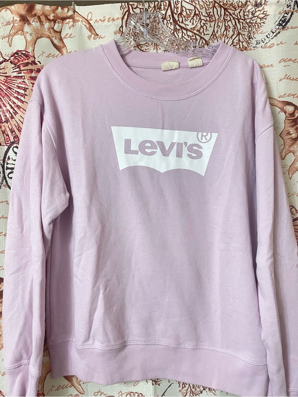 Levi's Crewneck Sweatshirt - Pastel Lavender